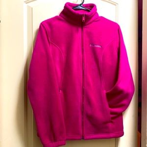 Women’s Magenta Columbia Fleece Jacket